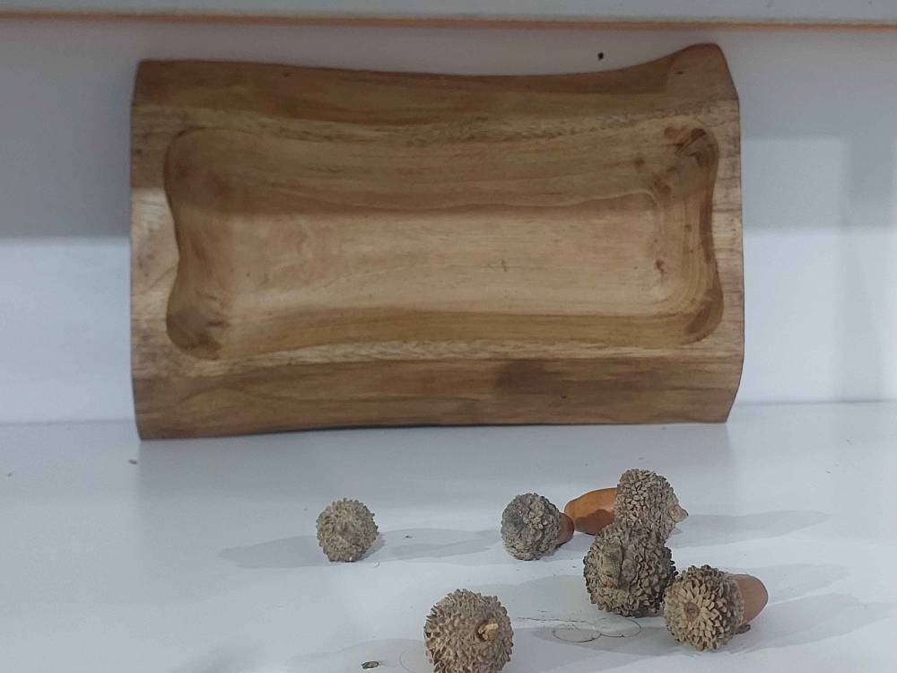 اردو خوری با چوب گردو دست ساز